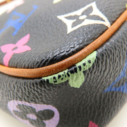 LOUIS VUITTON ルイヴィトン モノグラム・マルチ アクセサリーポーチ M92648 ハンドバッグ ノワール レディース/353213【中古】