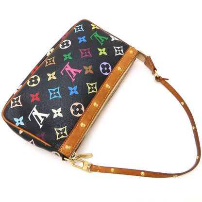 LOUIS VUITTON ルイヴィトン モノグラム・マルチ アクセサリーポーチ M92648 ハンドバッグ ノワール レディース/353213【中古】
