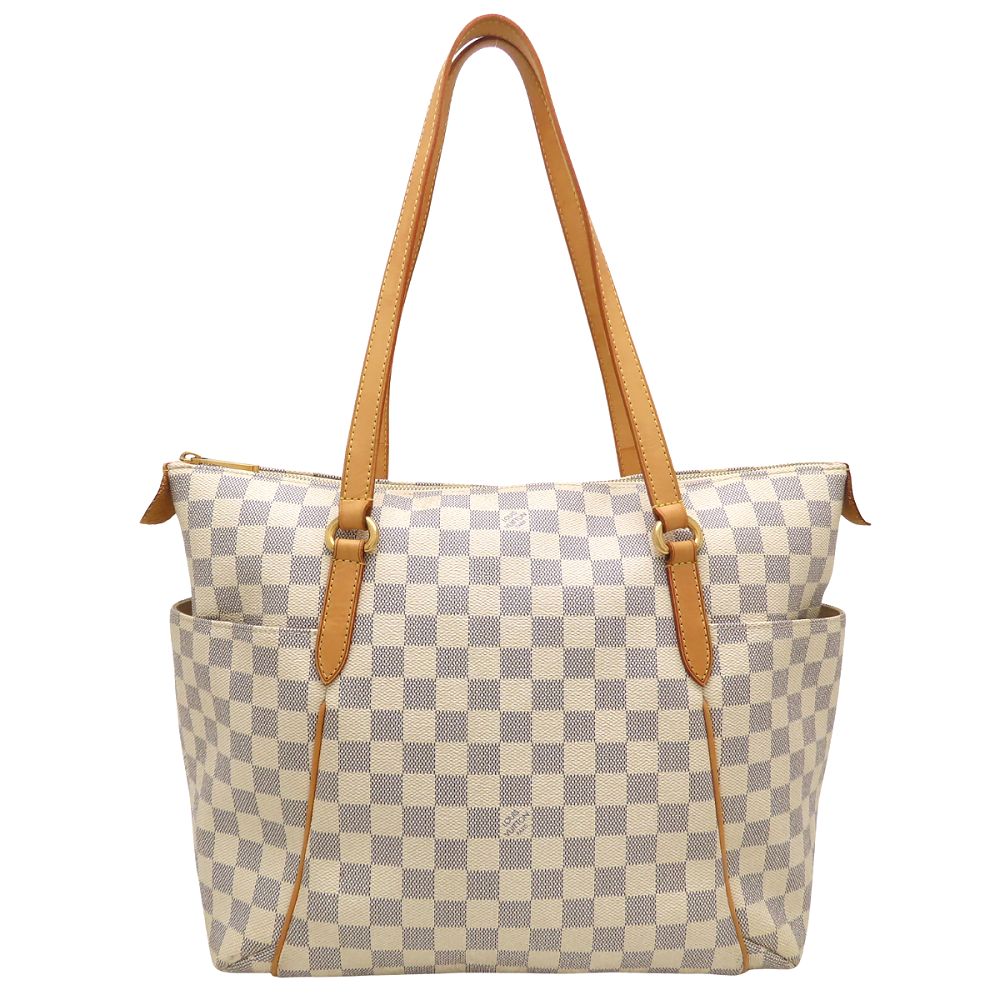 LOUIS VUITTON ルイヴィトン ダミエ・アズール トータリーMM N51262 トートバッグ キャンバス レディース/353216【中古】