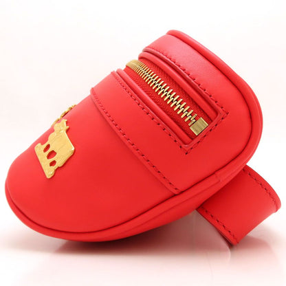 BALLY バリー マウンテン ベルトバッグ WAS01XVT383 ウエストバッグ カーフ レッド レディース/353240【中古】