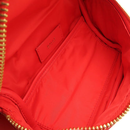 BALLY バリー マウンテン ベルトバッグ WAS01XVT383 ウエストバッグ カーフ レッド レディース/353240【中古】