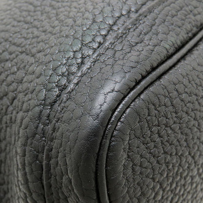 HERMES エルメス ガーデンパーティPM トートバッグ □N刻印 2010年 ネゴンダ ブラック レディース/353270【中古】