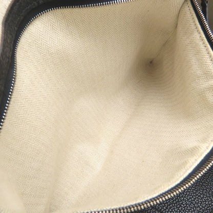 HERMES エルメス ガーデンパーティPM トートバッグ □N刻印 2010年 ネゴンダ ブラック レディース/353270【中古】