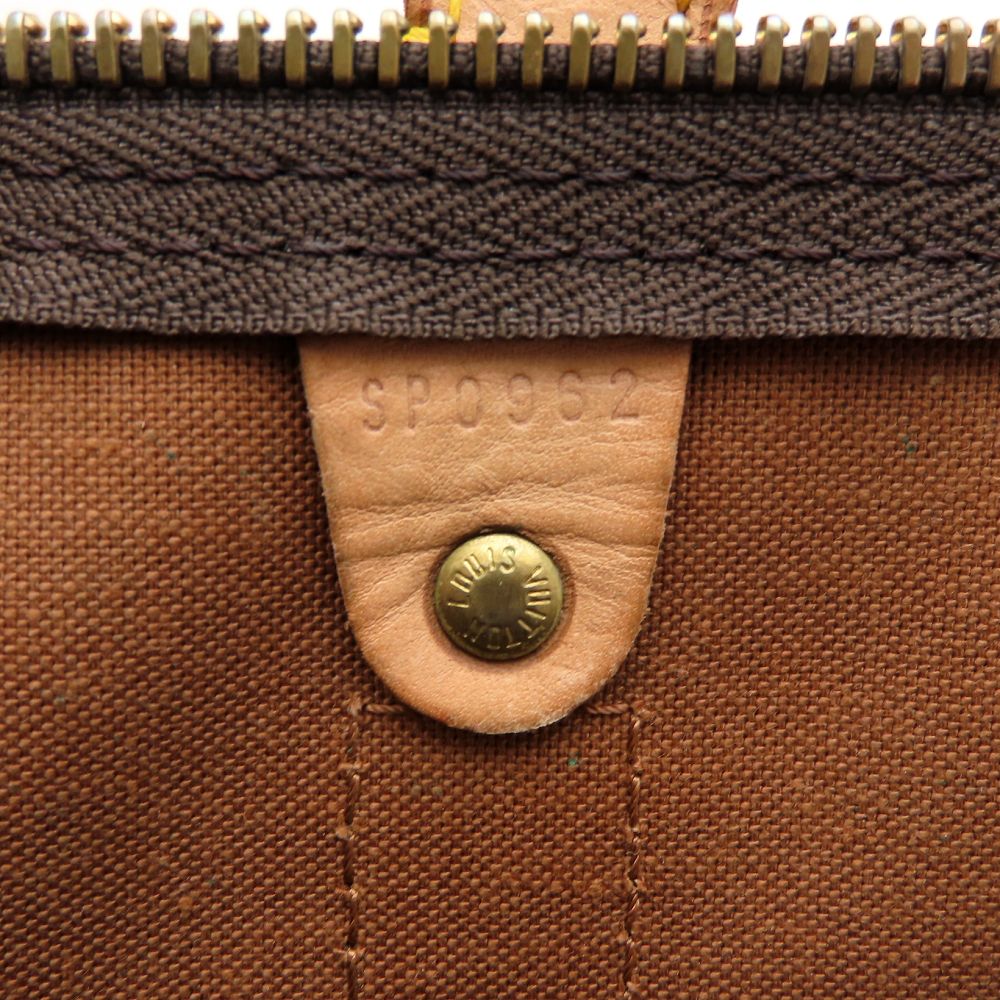 LOUIS VUITTON ルイヴィトン モノグラム キーポル50 M41426 ボストンバッグ ブラウン メンズ/353281【中古】