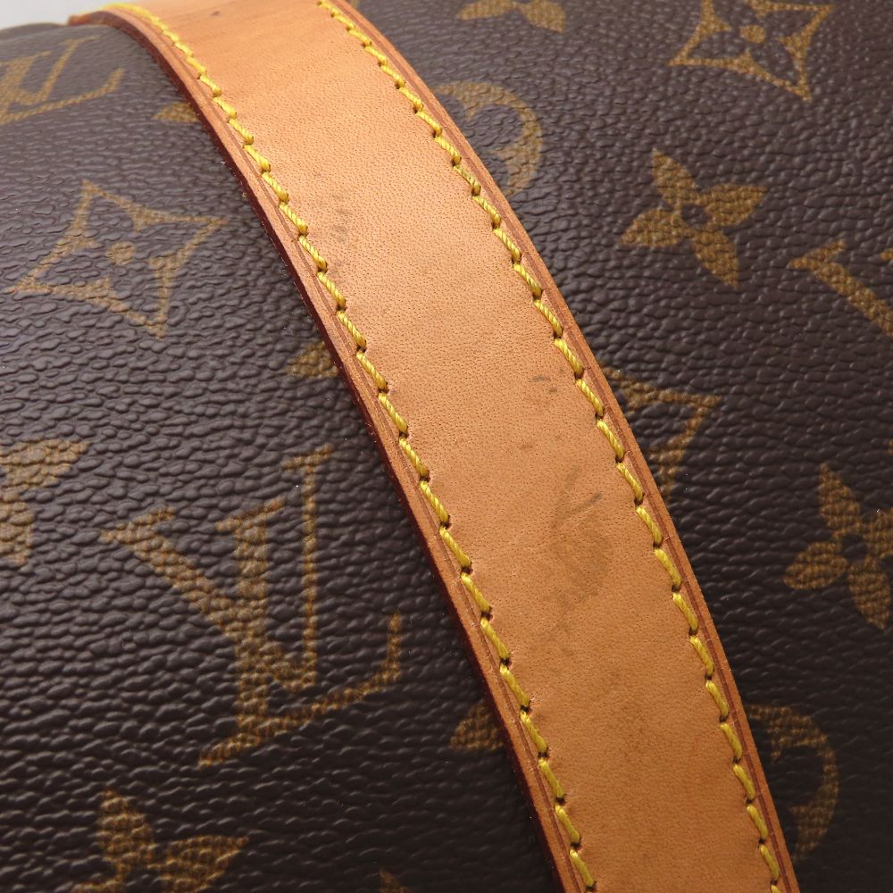 LOUIS VUITTON ルイヴィトン モノグラム キーポル50 M41426 ボストンバッグ ブラウン メンズ/353281【中古】