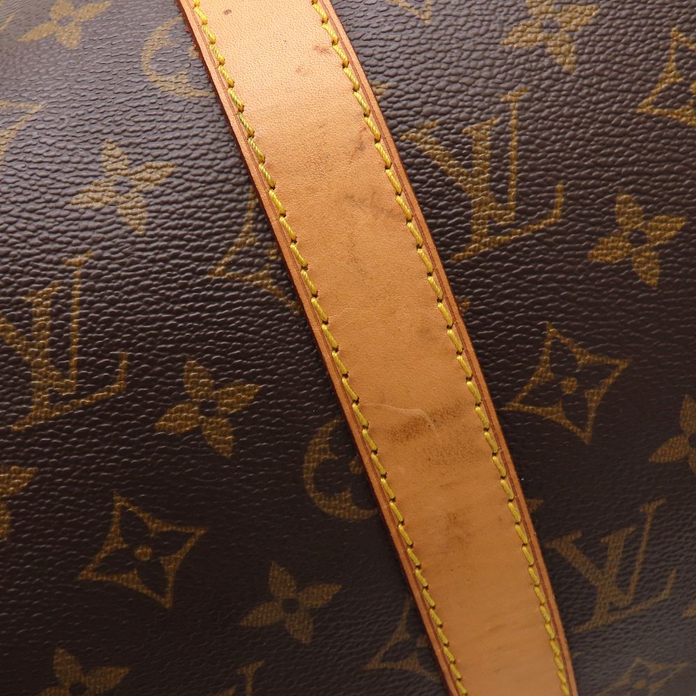 LOUIS VUITTON ルイヴィトン モノグラム キーポル50 M41426 ボストンバッグ ブラウン メンズ/353281【中古】