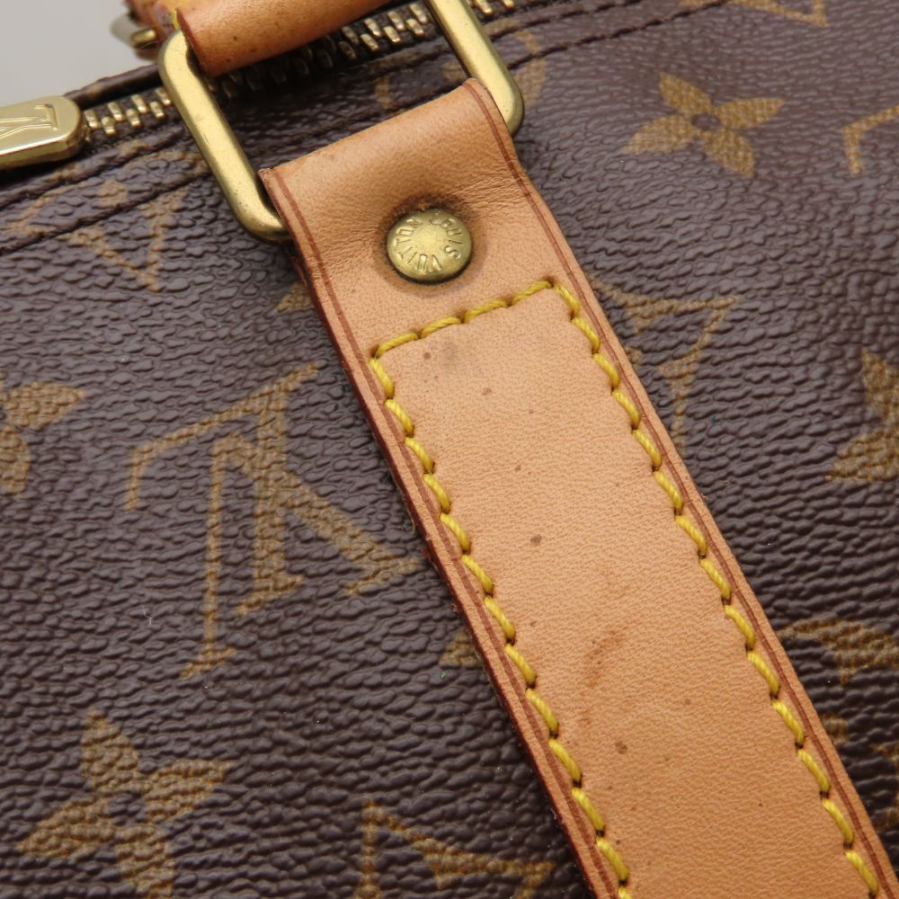 LOUIS VUITTON ルイヴィトン モノグラム キーポル50 M41426 ボストンバッグ ブラウン メンズ/353281【中古】