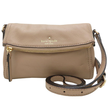 Kate Spade ケイトスペード コブル ヒル Cobble Hill ショルダーバッグ レザー ベージュ系 レディース/353290【中古】