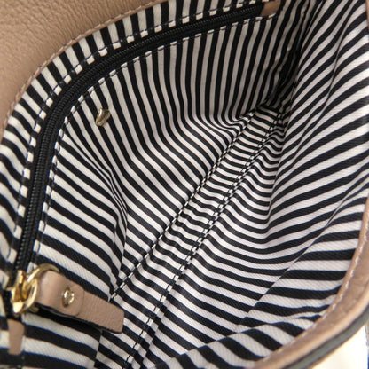 Kate Spade ケイトスペード コブル ヒル Cobble Hill ショルダーバッグ レザー ベージュ系 レディース/353290【中古】