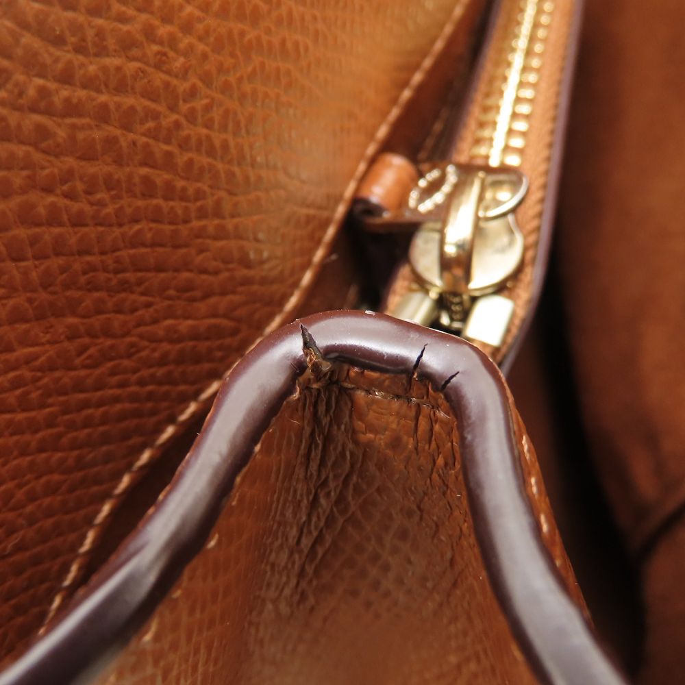COACH コーチ ミネッタ クロスボディ F36642 ハンドバッグ 2Way レザー ブラウン アウトレット レディース/353291【中古】