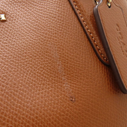 COACH コーチ ミネッタ クロスボディ F36642 ハンドバッグ 2Way レザー ブラウン アウトレット レディース/353291【中古】