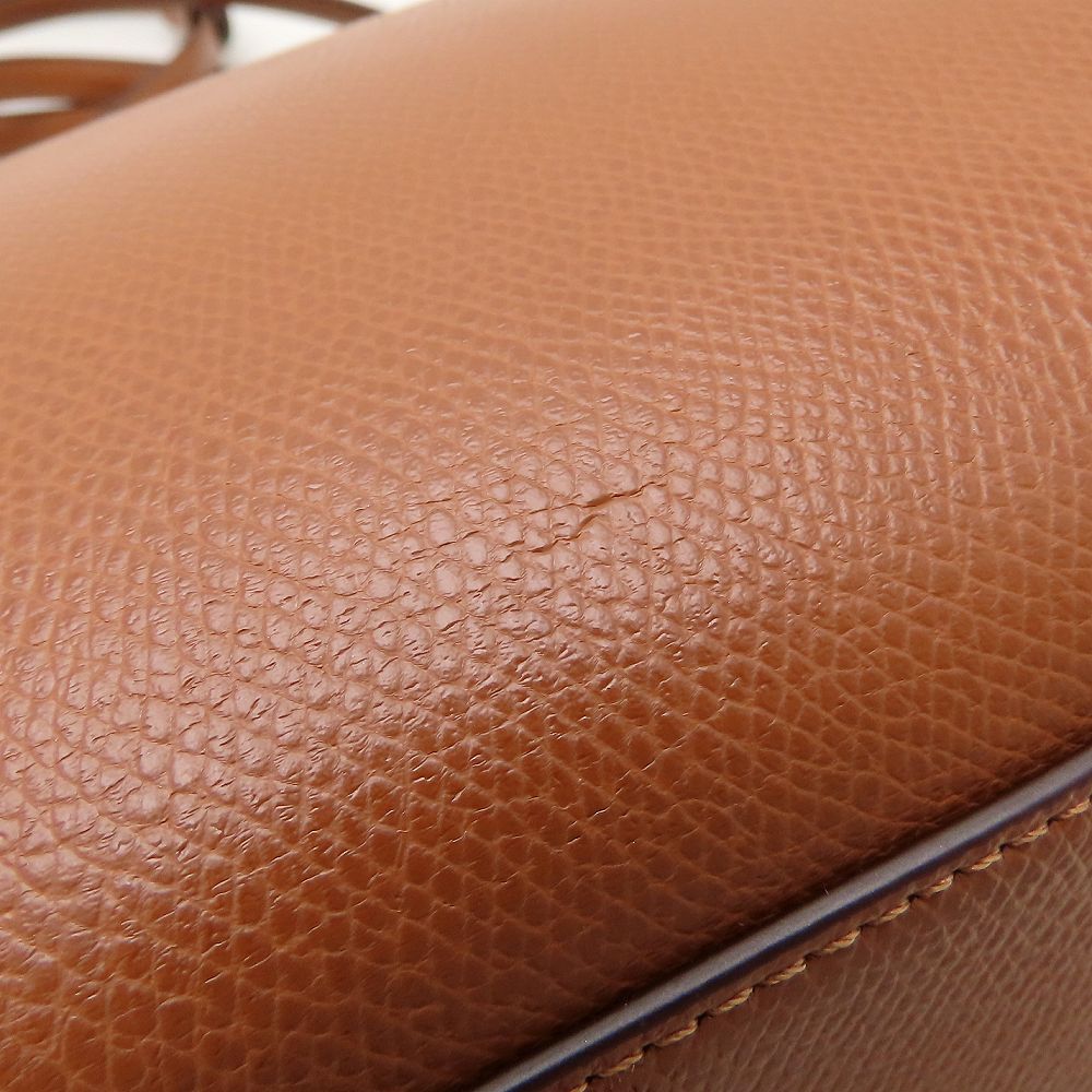 COACH コーチ ミネッタ クロスボディ F36642 ハンドバッグ 2Way レザー ブラウン アウトレット レディース/353291【中古】