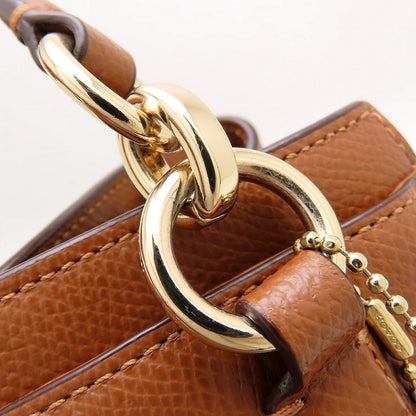 COACH コーチ ミネッタ クロスボディ F36642 ハンドバッグ 2Way レザー ブラウン アウトレット レディース/353291【中古】