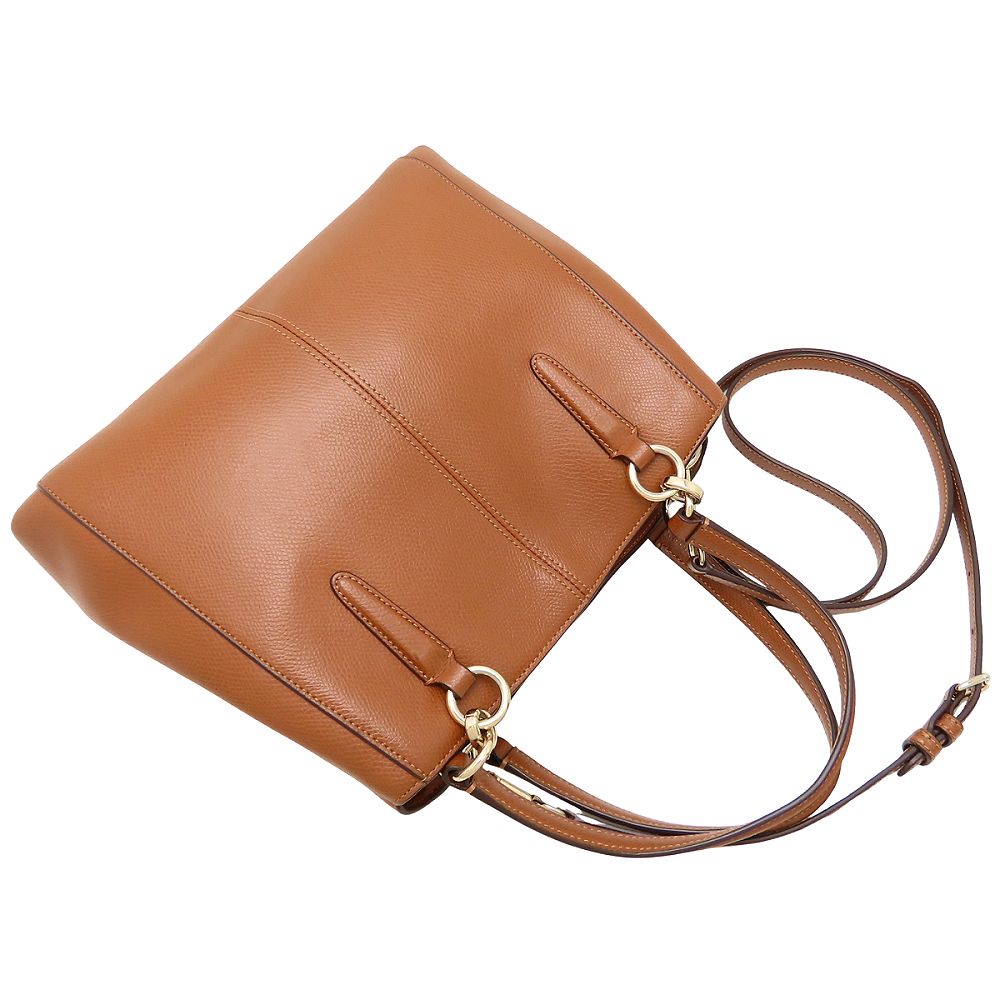 COACH コーチ ミネッタ クロスボディ F36642 ハンドバッグ 2Way レザー ブラウン アウトレット レディース/353291【中古】
