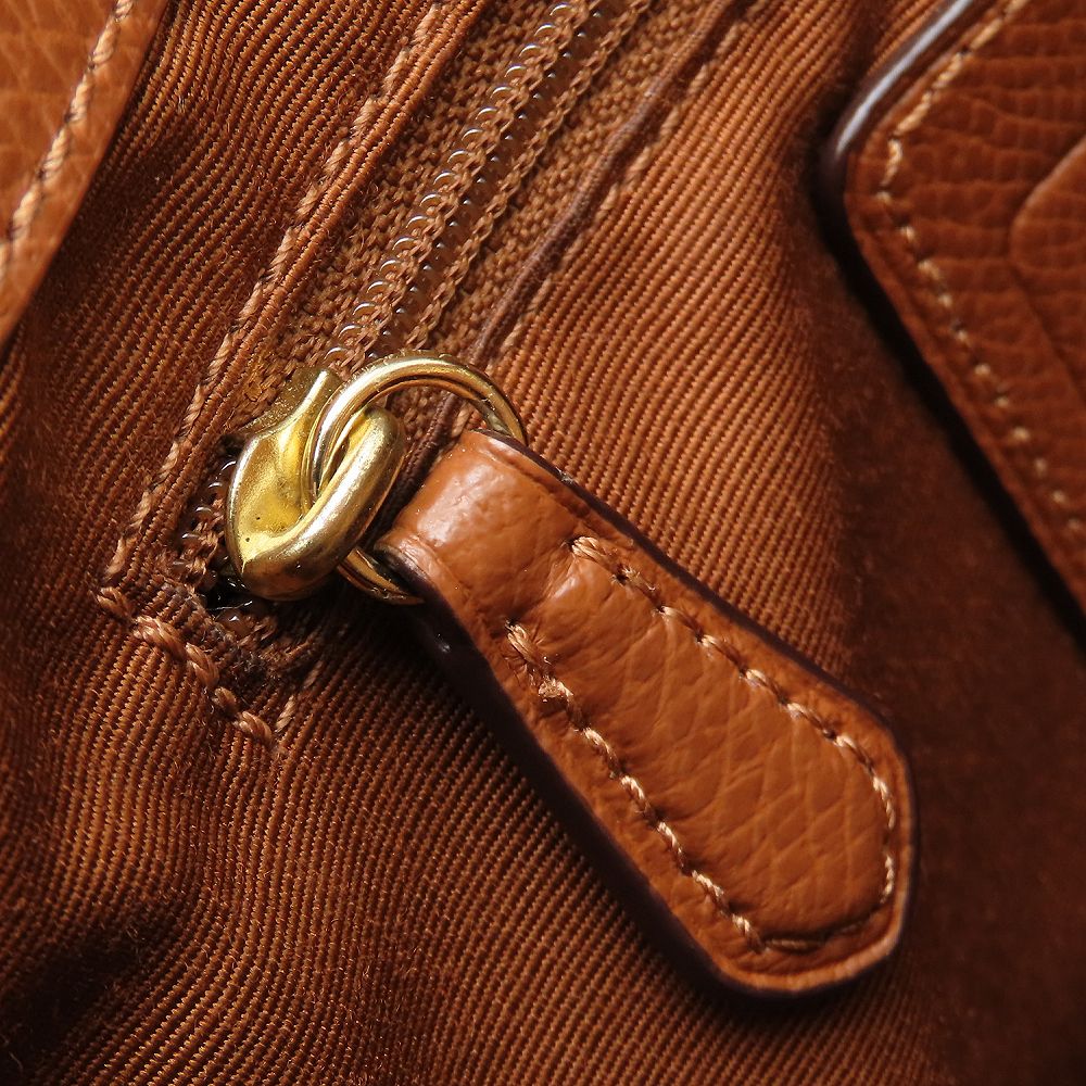 COACH コーチ ミネッタ クロスボディ F36642 ハンドバッグ 2Way レザー ブラウン アウトレット レディース/353291【中古】