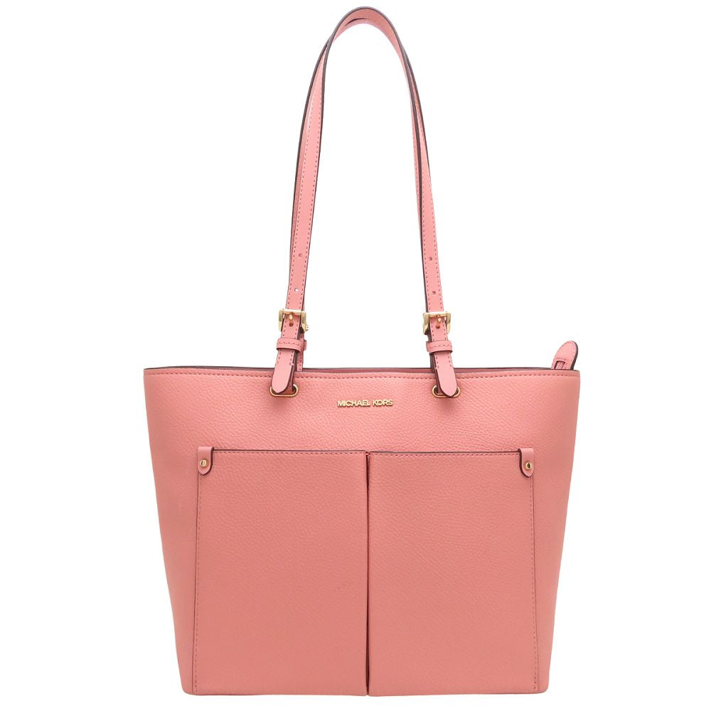 Michael Kors マイケルコース トートバッグ レザー ピンク レディース/353294【中古】