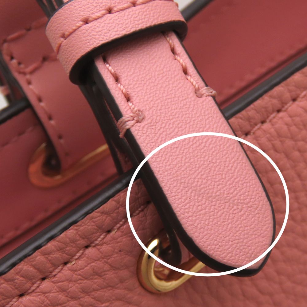 Michael Kors マイケルコース トートバッグ レザー ピンク レディース/353294【中古】
