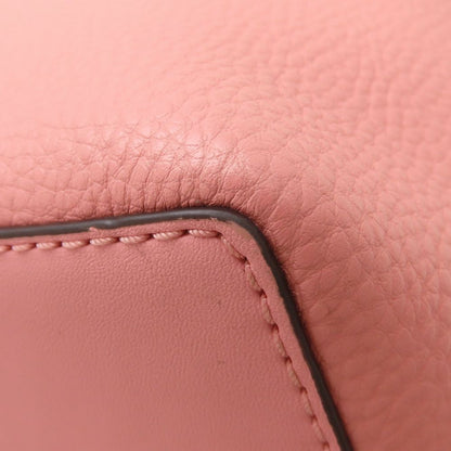 Michael Kors マイケルコース トートバッグ レザー ピンク レディース/353294【中古】