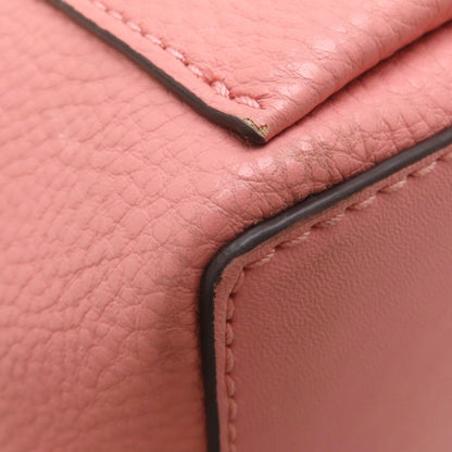 Michael Kors マイケルコース トートバッグ レザー ピンク レディース/353294【中古】