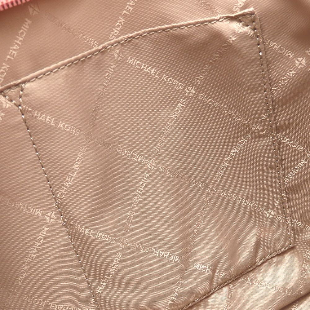 Michael Kors マイケルコース トートバッグ レザー ピンク レディース/353294【中古】