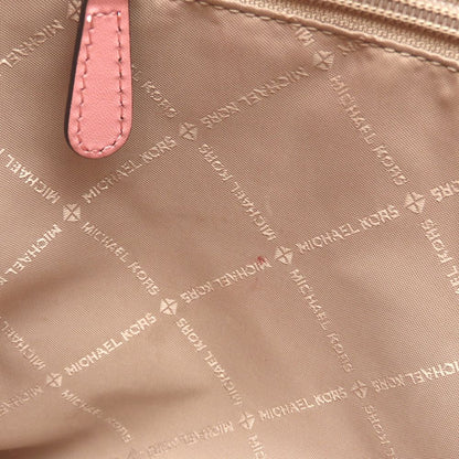 Michael Kors マイケルコース トートバッグ レザー ピンク レディース/353294【中古】