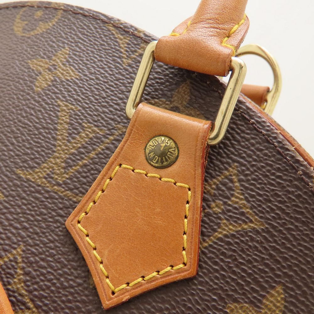 LOUIS VUITTON ルイヴィトン モノグラム エリプスPM MI1927 ハンドバッグ 旧型 ブラウン レディース/353298【中古】