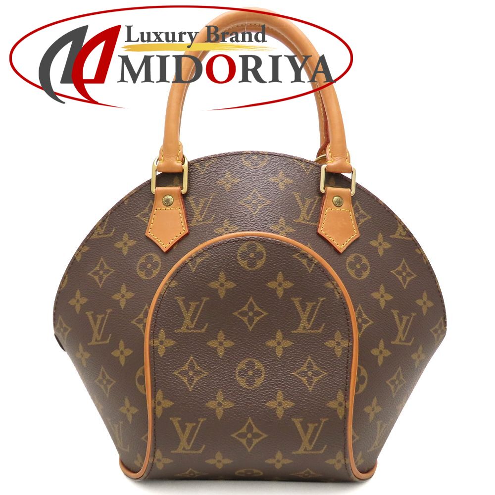 LOUIS VUITTON ルイヴィトン モノグラム エリプスPM MI1927 ハンドバッグ 旧型 ブラウン レディース/353298【中古】