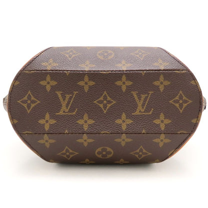 LOUIS VUITTON ルイヴィトン モノグラム エリプスPM MI1927 ハンドバッグ 旧型 ブラウン レディース/353298【中古】