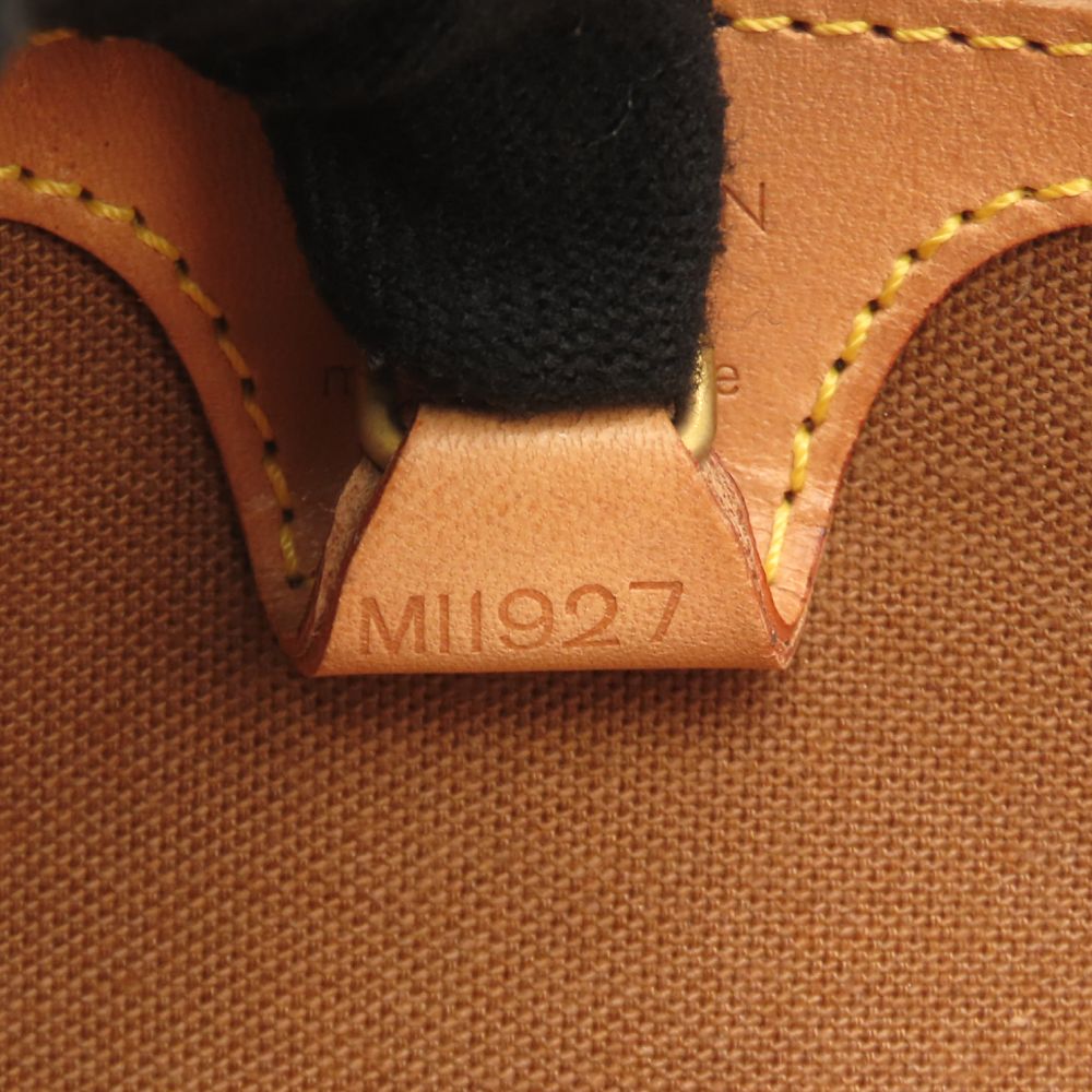 LOUIS VUITTON ルイヴィトン モノグラム エリプスPM MI1927 ハンドバッグ 旧型 ブラウン レディース/353298【中古】