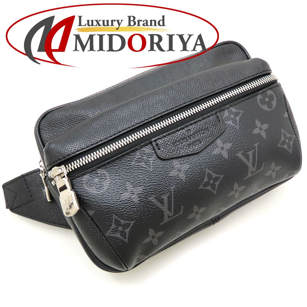 LOUIS VUITTON ルイヴィトン タイガラマ バムバッグ・アウトドア M30245 ボディバッグ ウエストバッグ ノワール メンズ/353299【中古】