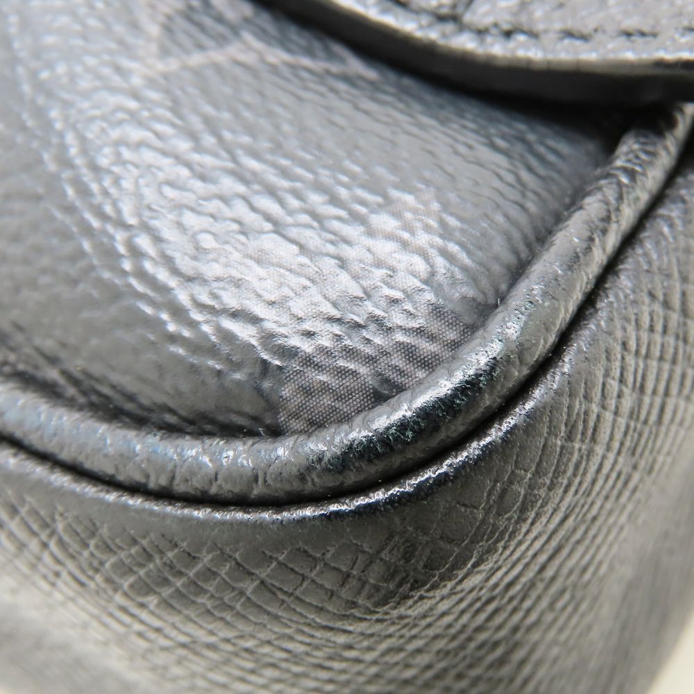 LOUIS VUITTON ルイヴィトン タイガラマ バムバッグ・アウトドア M30245 ボディバッグ ウエストバッグ ノワール メンズ/353299【中古】