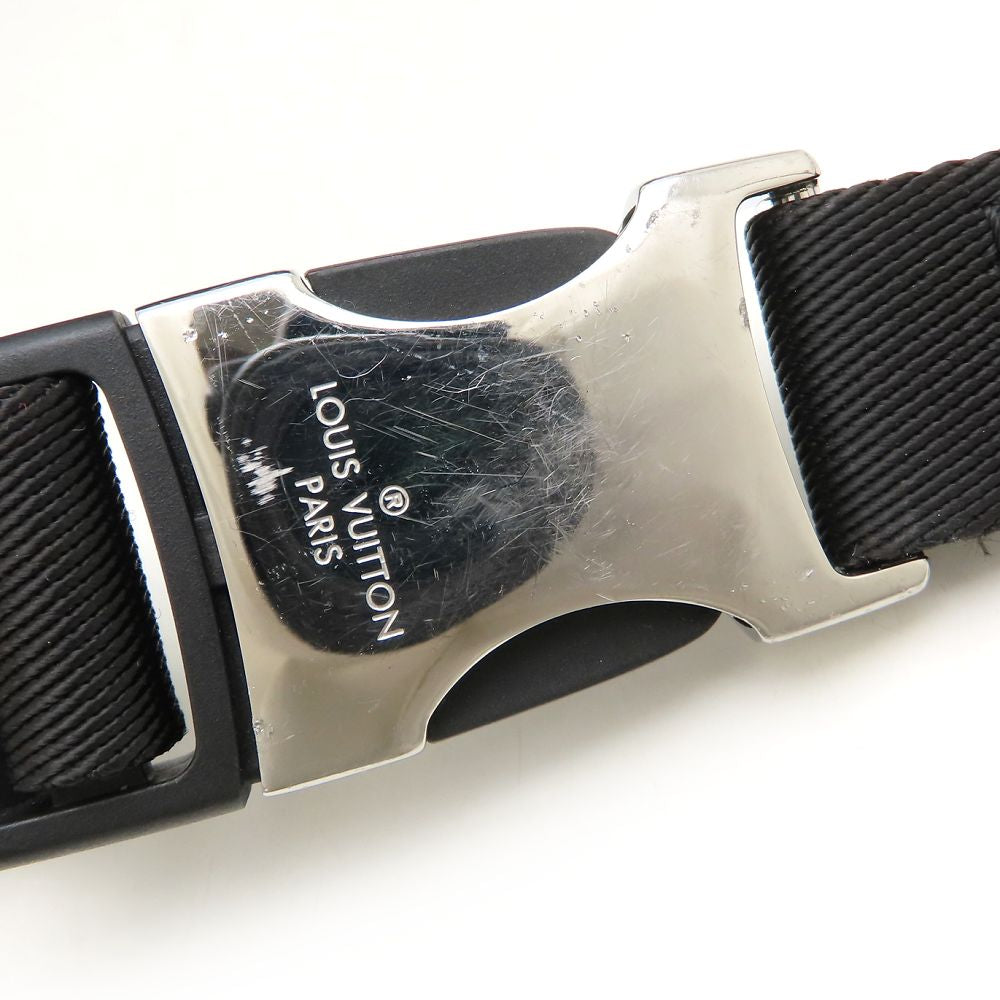 LOUIS VUITTON ルイヴィトン タイガラマ バムバッグ・アウトドア M30245 ボディバッグ ウエストバッグ ノワール メンズ/353299【中古】