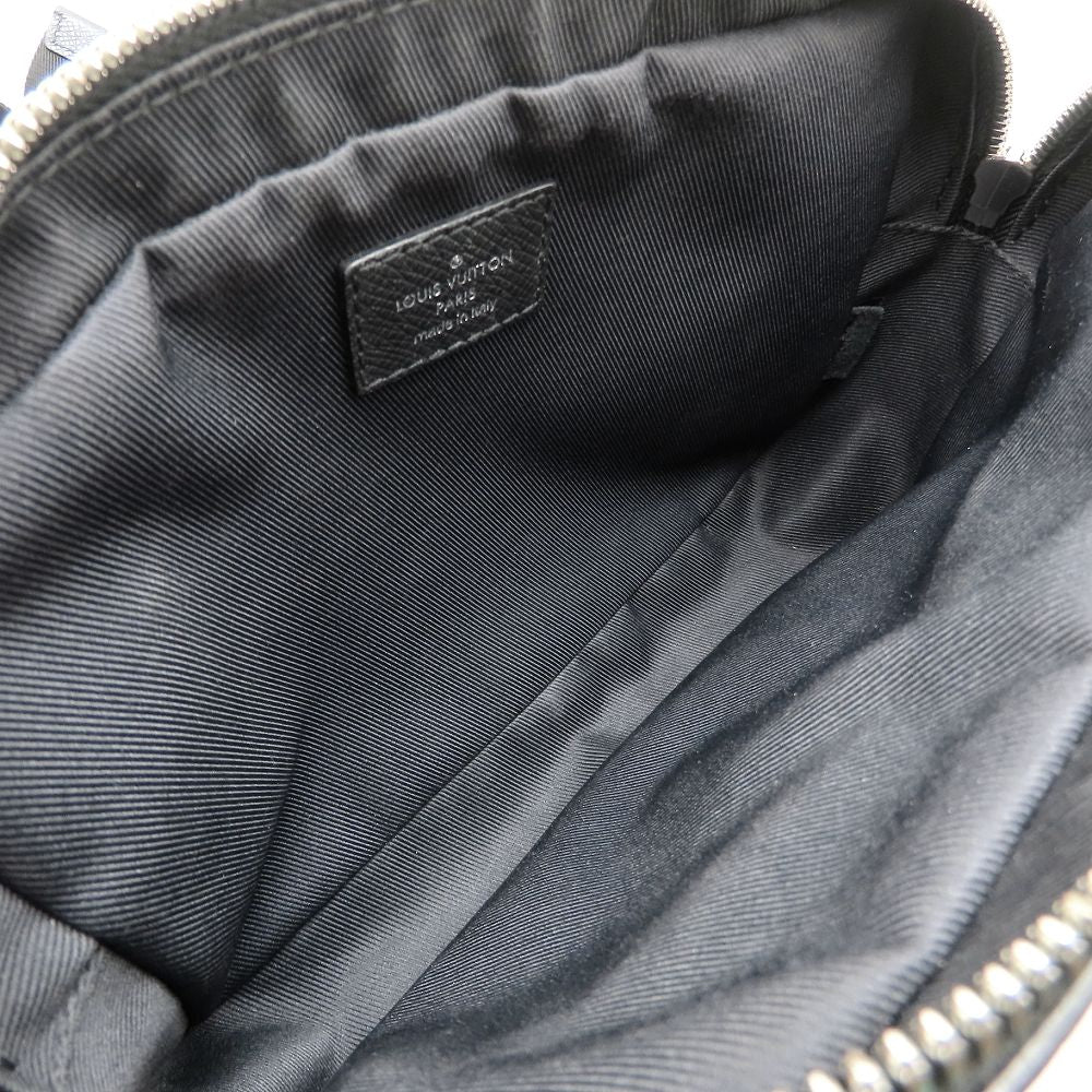 LOUIS VUITTON ルイヴィトン タイガラマ バムバッグ・アウトドア M30245 ボディバッグ ウエストバッグ ノワール メンズ/353299【中古】