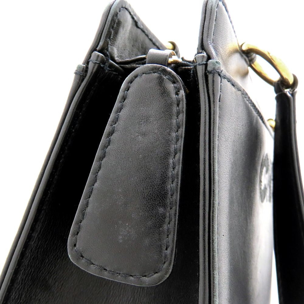 CHANEL シャネル ハンドバッグ トートバッグ ラムスキン ブラック レディース/353300【中古】