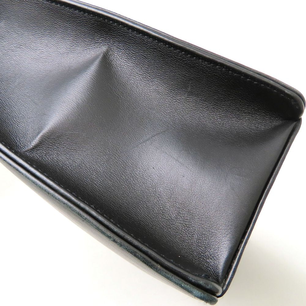 CHANEL シャネル ハンドバッグ トートバッグ ラムスキン ブラック レディース/353300【中古】
