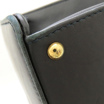 CHANEL シャネル ハンドバッグ トートバッグ ラムスキン ブラック レディース/353300【中古】