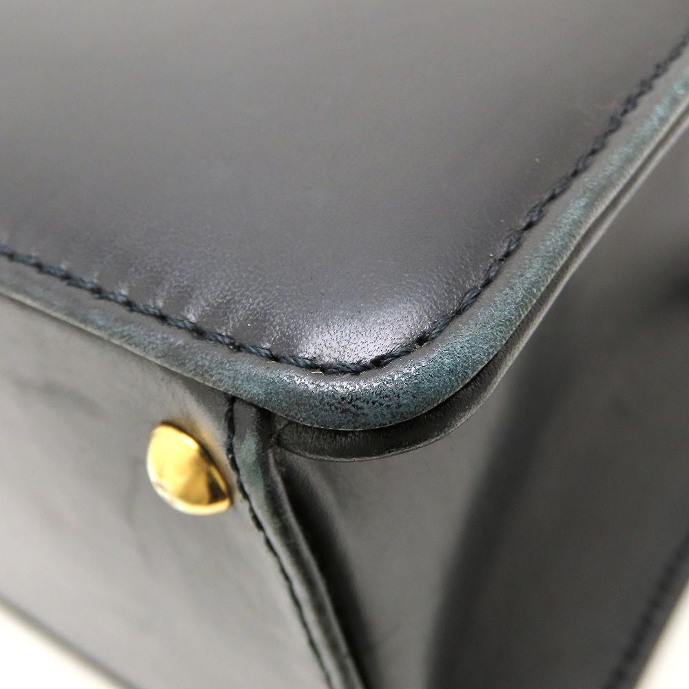 CHANEL シャネル ハンドバッグ トートバッグ ラムスキン ブラック レディース/353300【中古】