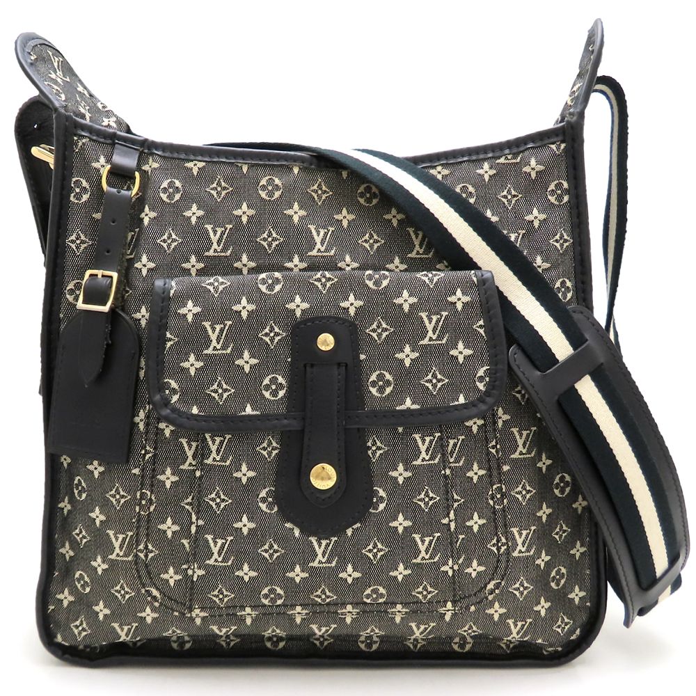LOUIS VUITTON ルイヴィトン モノグラム ミニ ブザス マリーケイト ショルダーバッグ ノワール レディース/353304【中古】