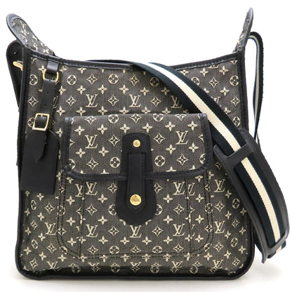 LOUIS VUITTON ルイヴィトン モノグラム ミニ ブザス マリーケイト ショルダーバッグ ノワール レディース/353304【中古】