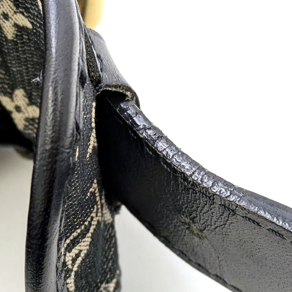 LOUIS VUITTON ルイヴィトン モノグラム ミニ ブザス マリーケイト ショルダーバッグ ノワール レディース/353304【中古】