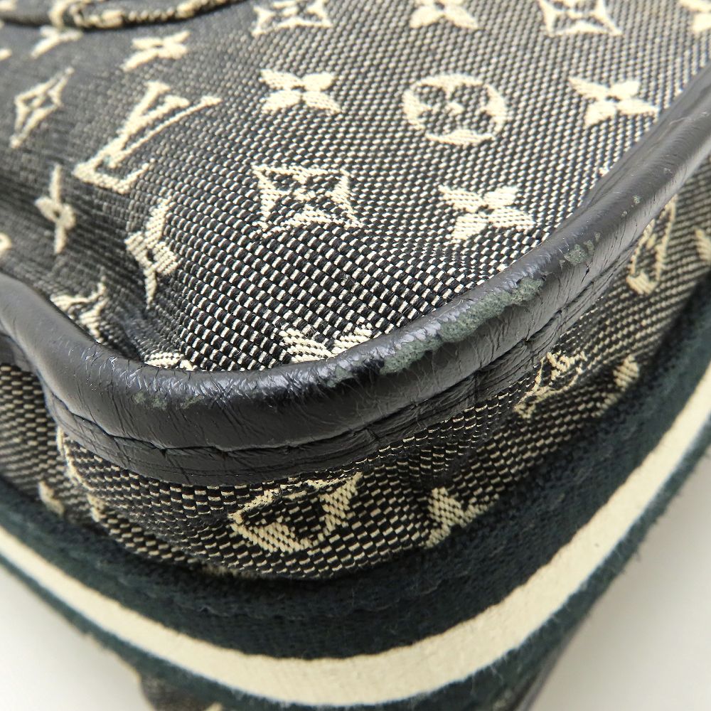 LOUIS VUITTON ルイヴィトン モノグラム ミニ ブザス マリーケイト ショルダーバッグ ノワール レディース/353304【中古】