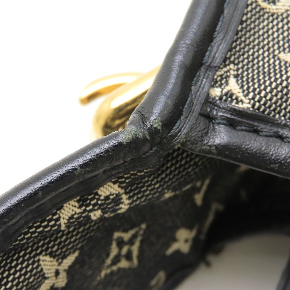 LOUIS VUITTON ルイヴィトン モノグラム ミニ ブザス マリーケイト ショルダーバッグ ノワール レディース/353304【中古】
