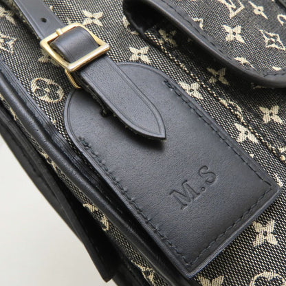 LOUIS VUITTON ルイヴィトン モノグラム ミニ ブザス マリーケイト ショルダーバッグ ノワール レディース/353304【中古】