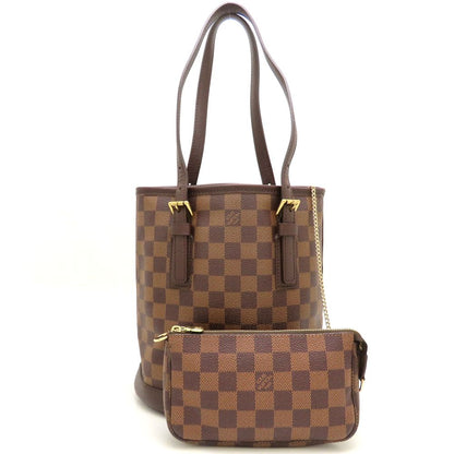 LOUIS VUITTON ルイヴィトン ダミエ マレ ショルダーバッグ エベヌ レディース/353305【中古】