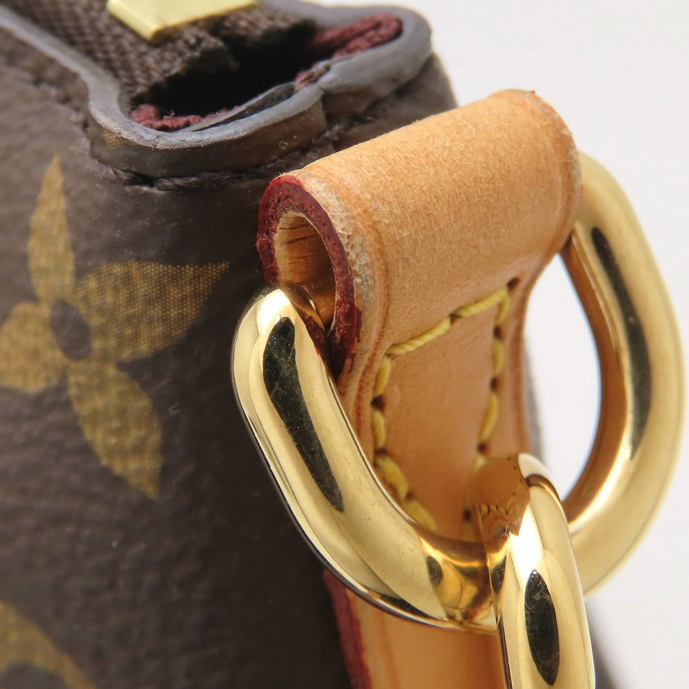 LOUIS VUITTON ルイヴィトン モノグラム テュレンPM ハンドバッグ ブラウン レディース/353306【中古】