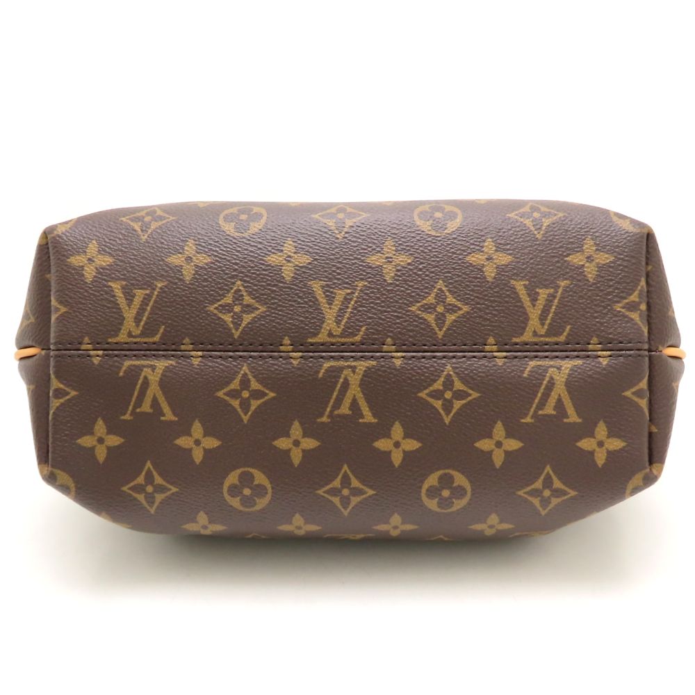LOUIS VUITTON ルイヴィトン モノグラム テュレンPM ハンドバッグ ブラウン レディース/353306【中古】