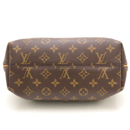 LOUIS VUITTON ルイヴィトン モノグラム テュレンPM ハンドバッグ ブラウン レディース/353306【中古】