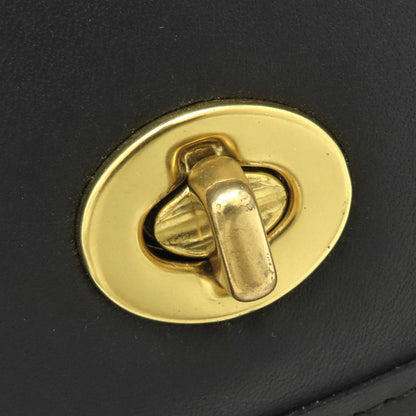 COACH コーチ 9957 ショルダーバッグ グラブタンレザー ブラック レディース/353309【中古】