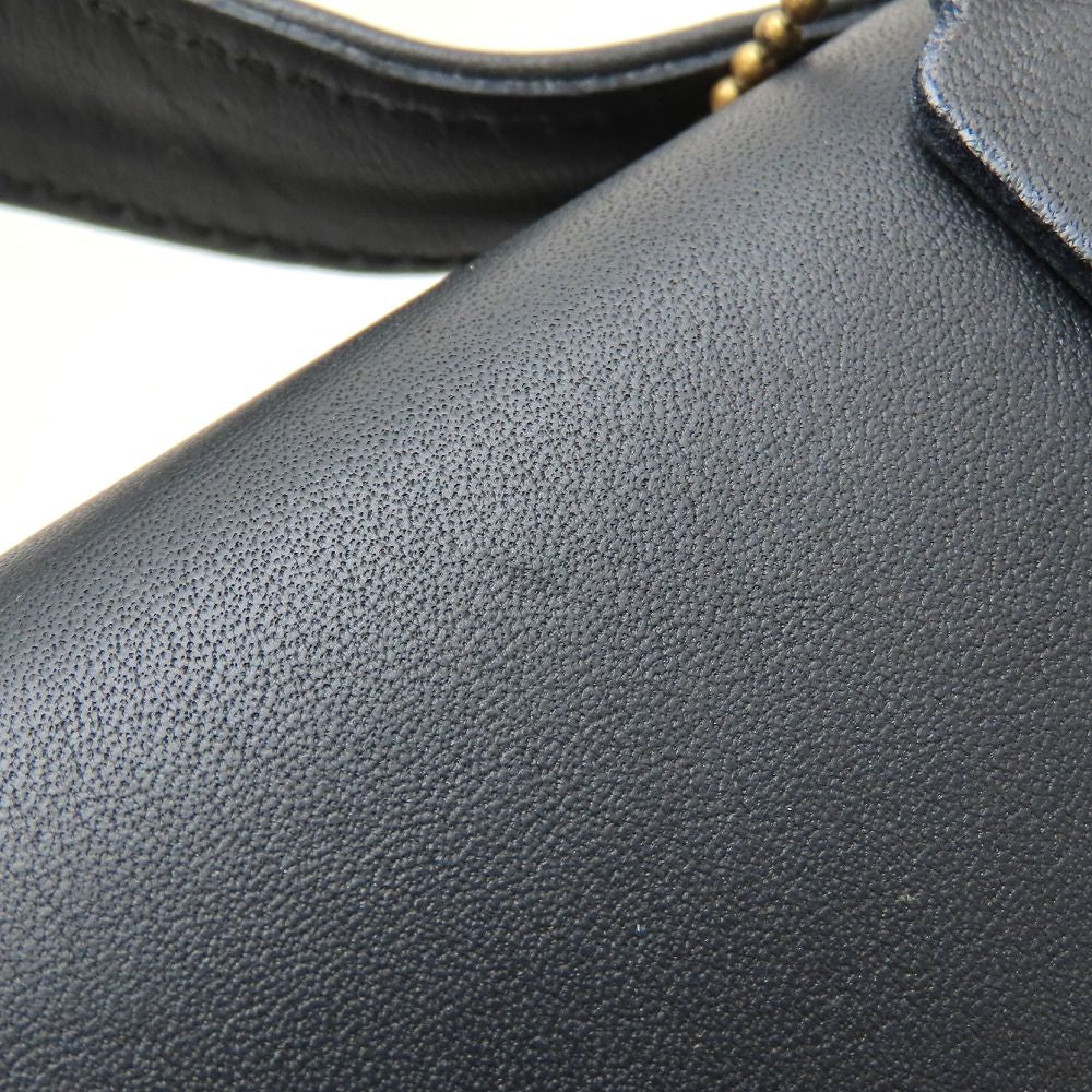 COACH コーチ 9957 ショルダーバッグ グラブタンレザー ブラック レディース/353309【中古】