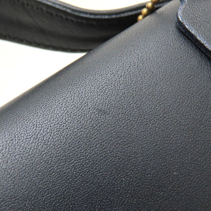 COACH コーチ 9957 ショルダーバッグ グラブタンレザー ブラック レディース/353309【中古】